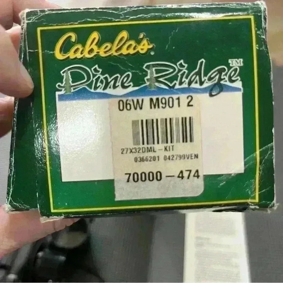 Cabelas Pine Ridge Riflescope With Mounts 27x32DML -KIT Vintage In Packaging - Picture 10 of 12